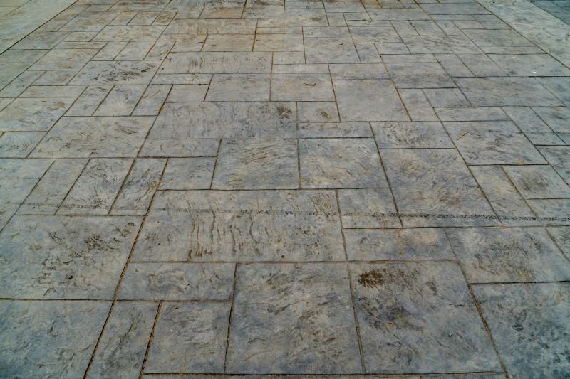 Stamped Concrete in Progress
