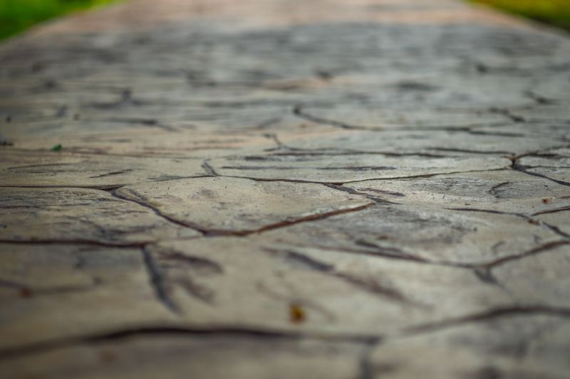 Stamped Overlay Installation in Corpus Christi, TX