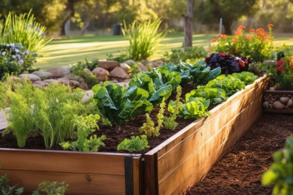 Raised Garden Bed Construction