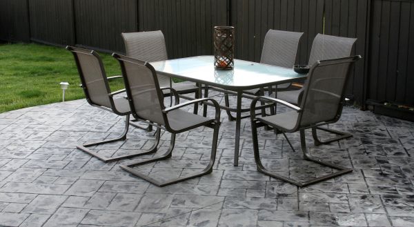Patio Concrete Imprinting